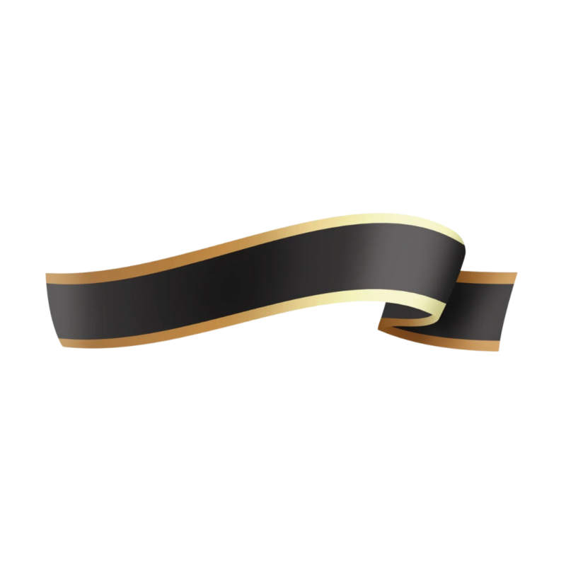 Fita Maxi FM 03D Passion Black Preto/Ouro (Dia Das Mães)