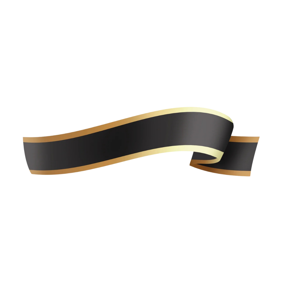 Fita Maxi FM 03D Passion Black Preto/Ouro (Dia Das Mães)