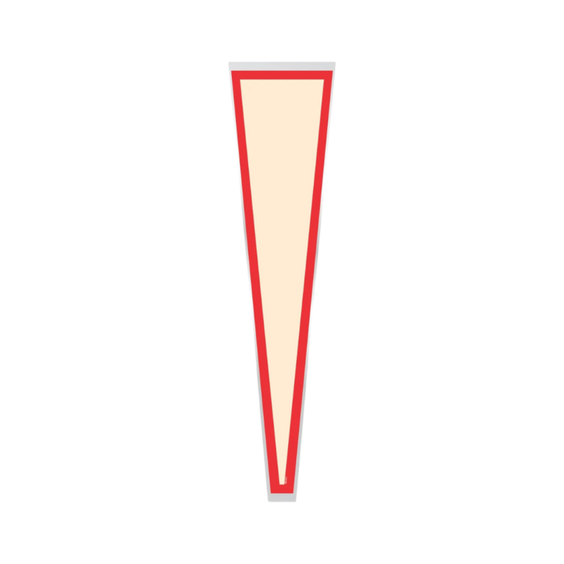 Manga Cone Passion Barbante/Vermelho (Dia Das Mães)