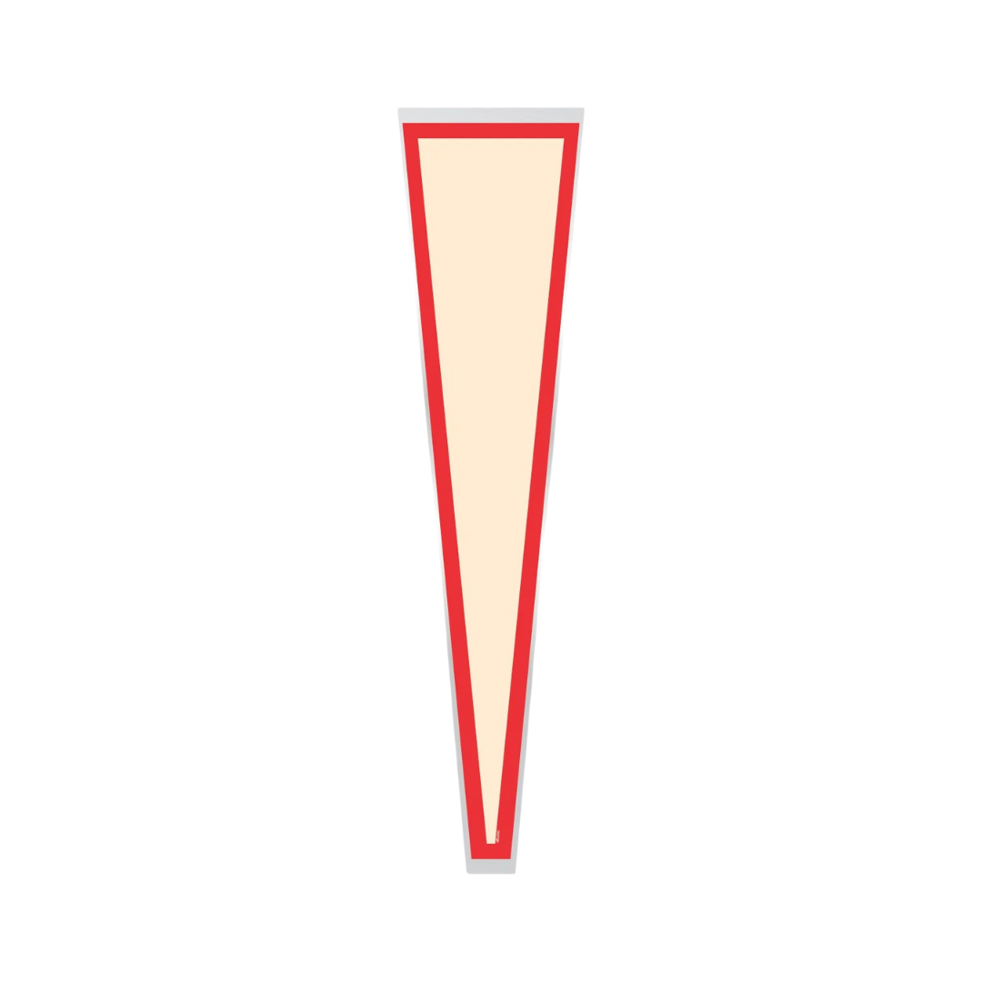 Manga Cone Passion Barbante/Vermelho (Dia Das Mães)