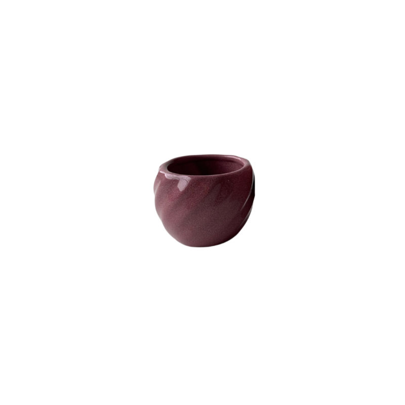 Vaso Cerâmica Eletric Bordeaux Pote 6