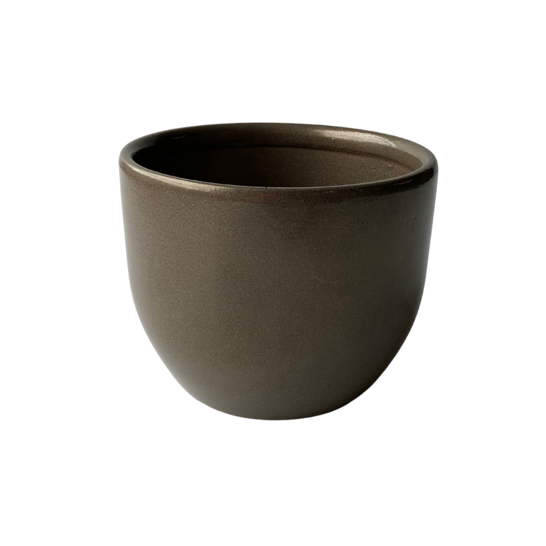 Vaso Cerâmica Eletric Ouro Pote 11