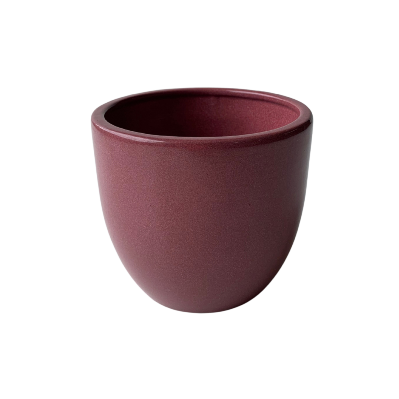 Vaso Cerâmica Eletric Bordeaux Pote 11
