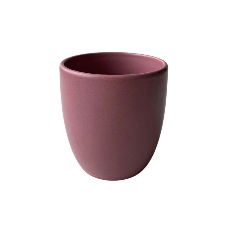 Vaso Cerâmica Mate Rosé Pote 11