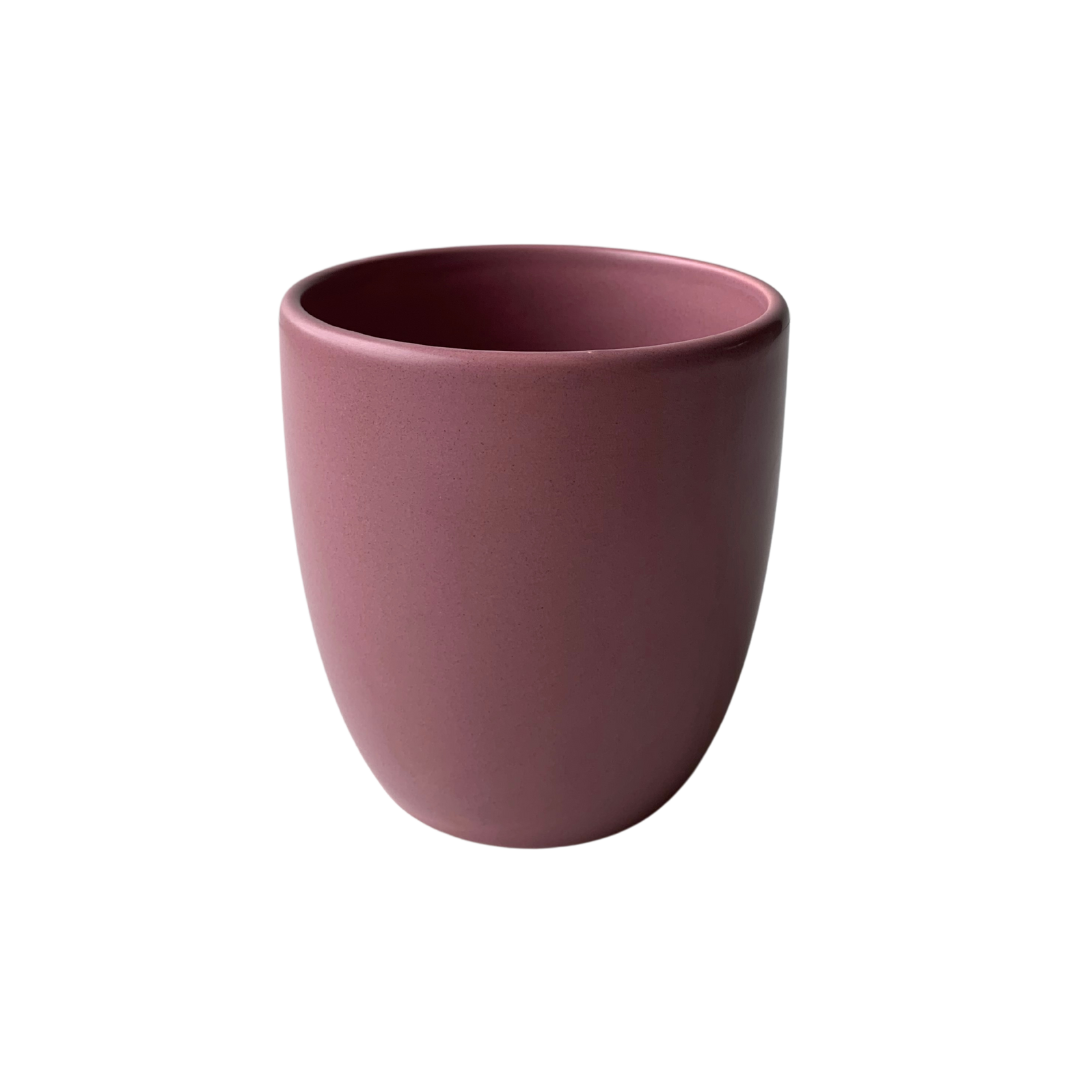 Vaso Cerâmica Mate Rosé Pote 11